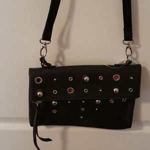 Jessica Simpson Black Clutch/ Cross Body Bag